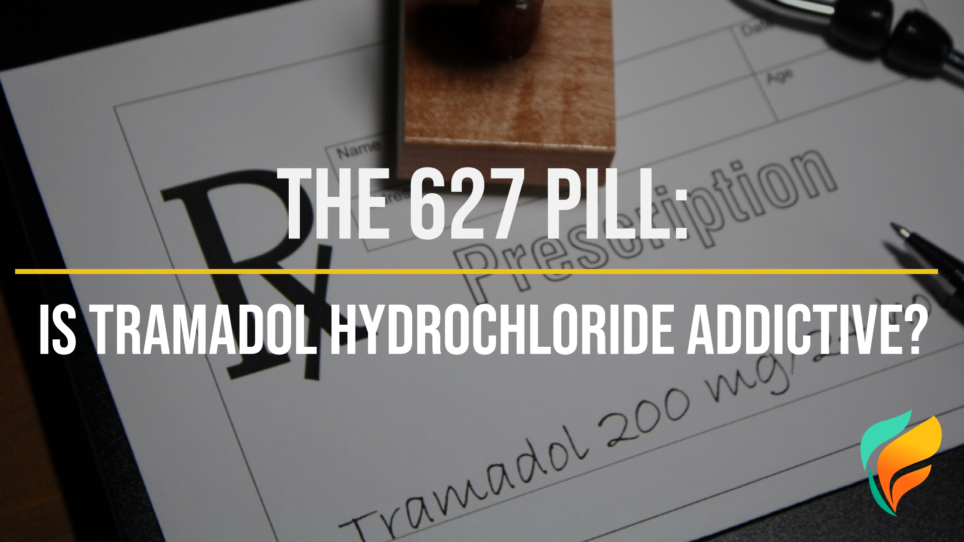 The 627 Pill:What is Tramadol Hydrochloride?