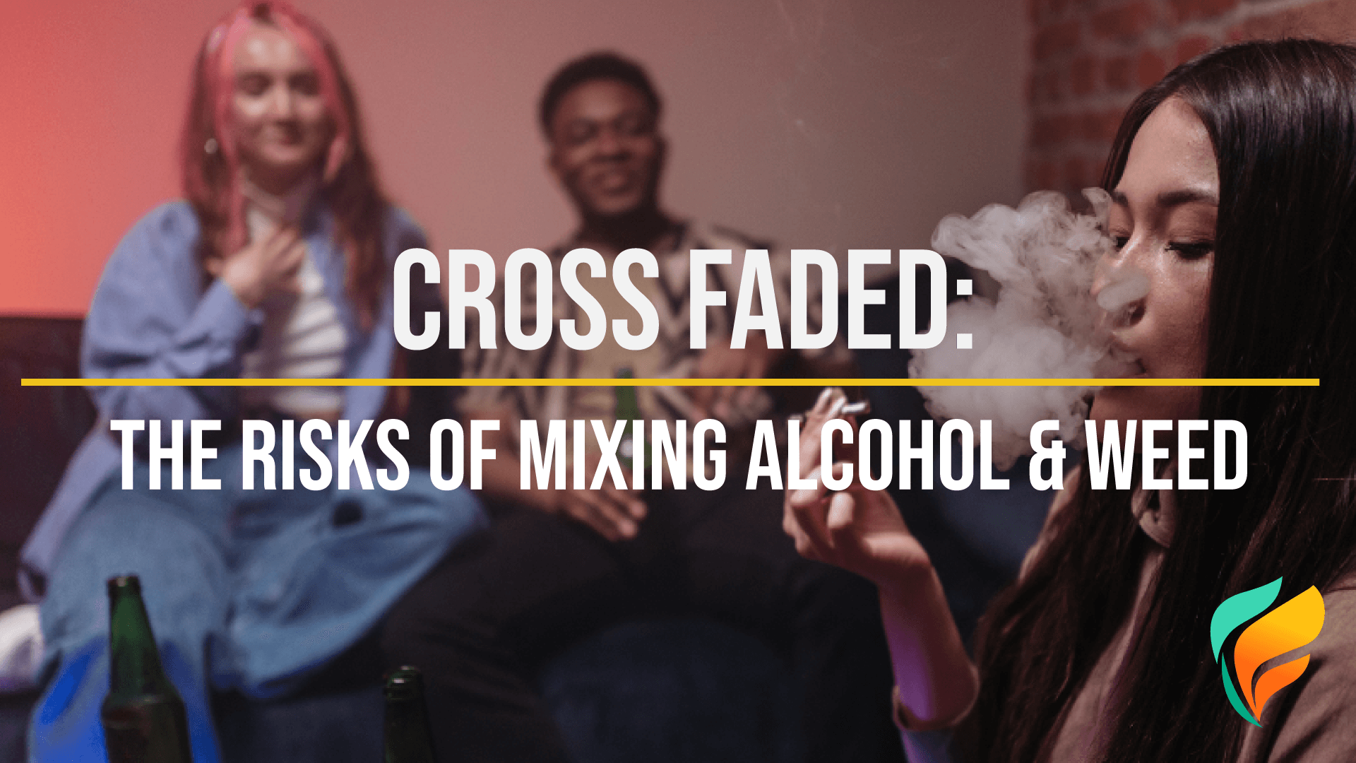 Cross faded is slang for mixing two different drugs...most often, alcohol and cannabis.