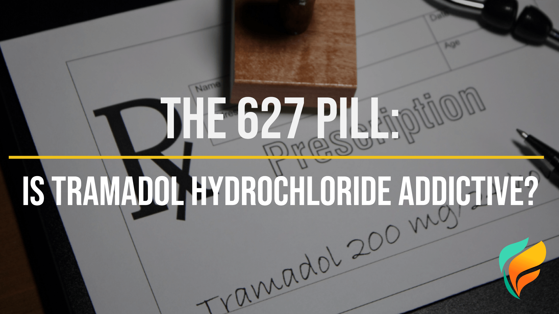 The 627 pill is a form of tramadol hydrochloride, an addictive opioid drug.