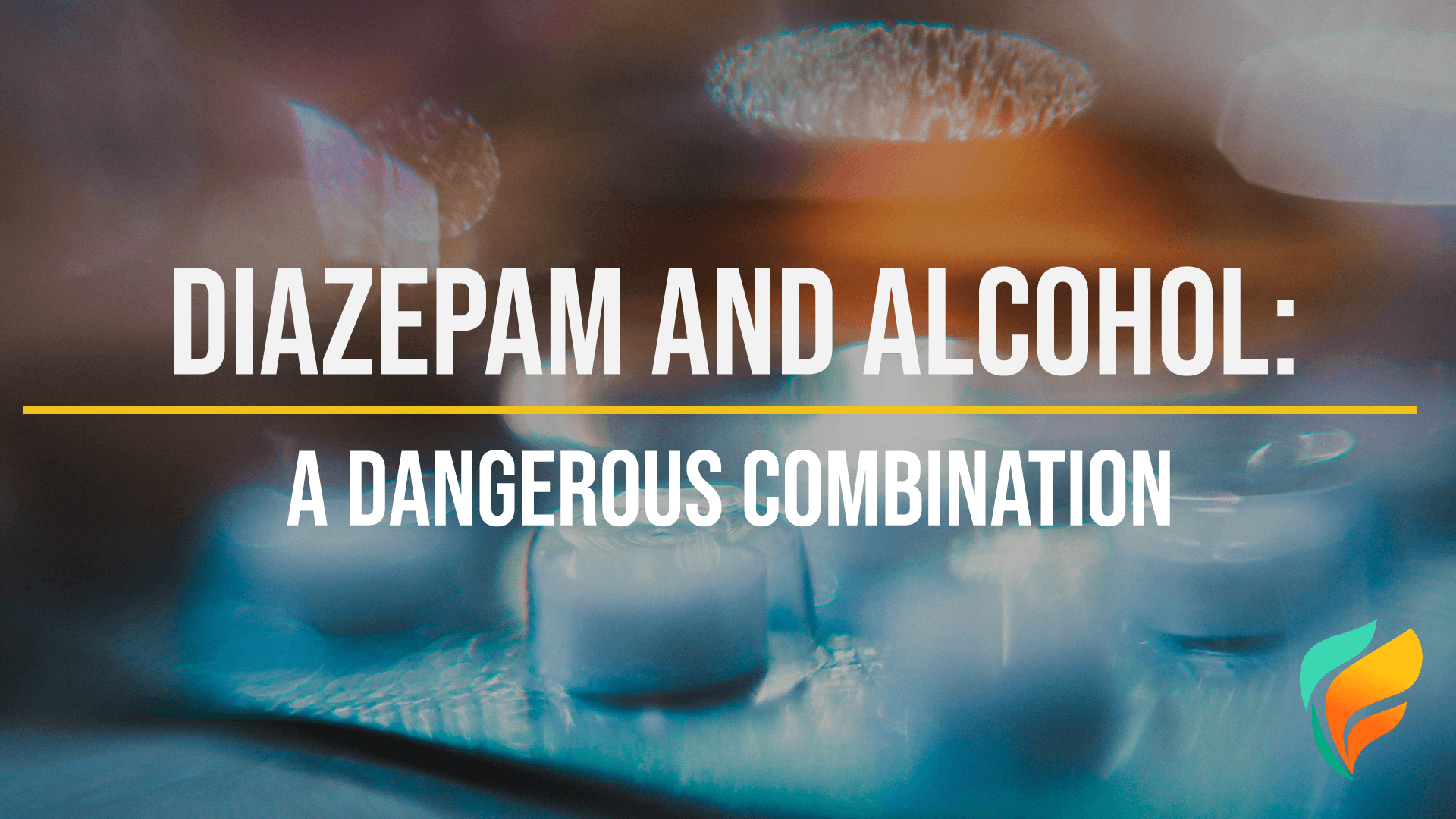 Diazepam and alcohol can be a fatal combination. These two depressants are dangerous when combined.