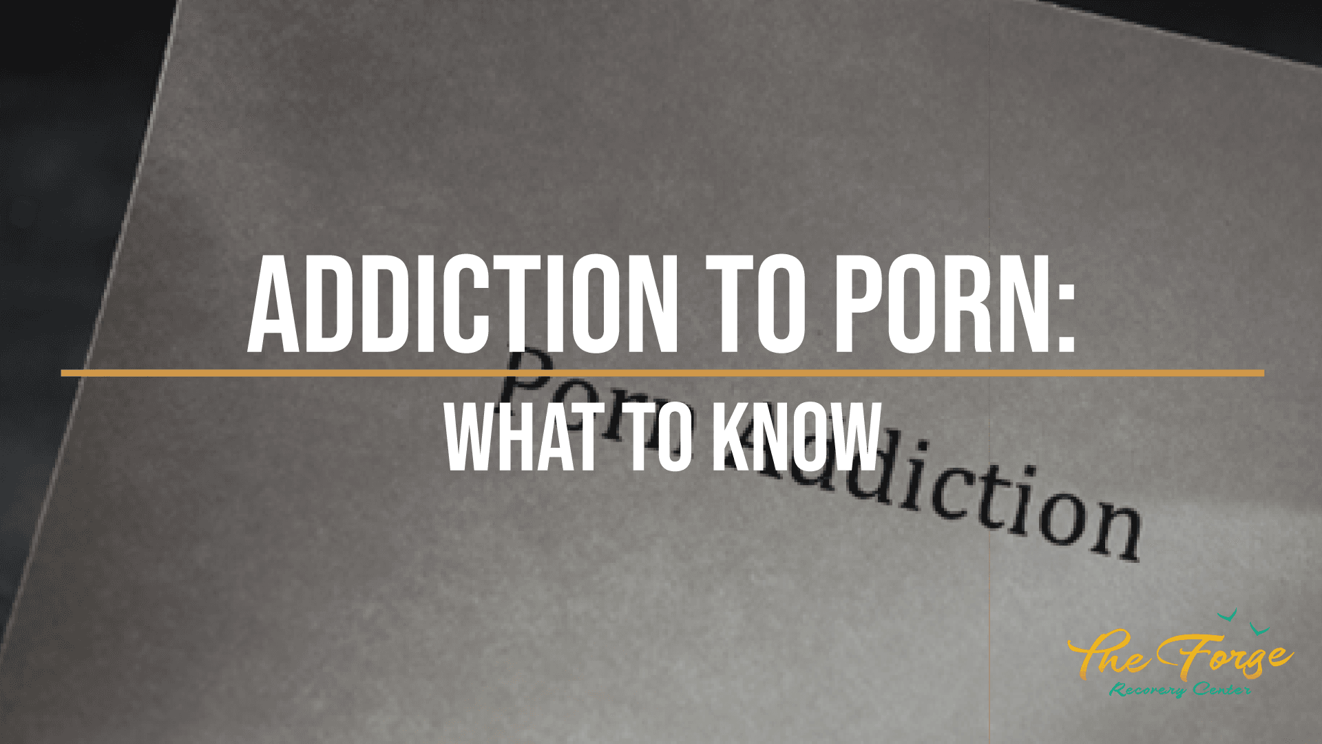 Addiction to Porn: The Facts