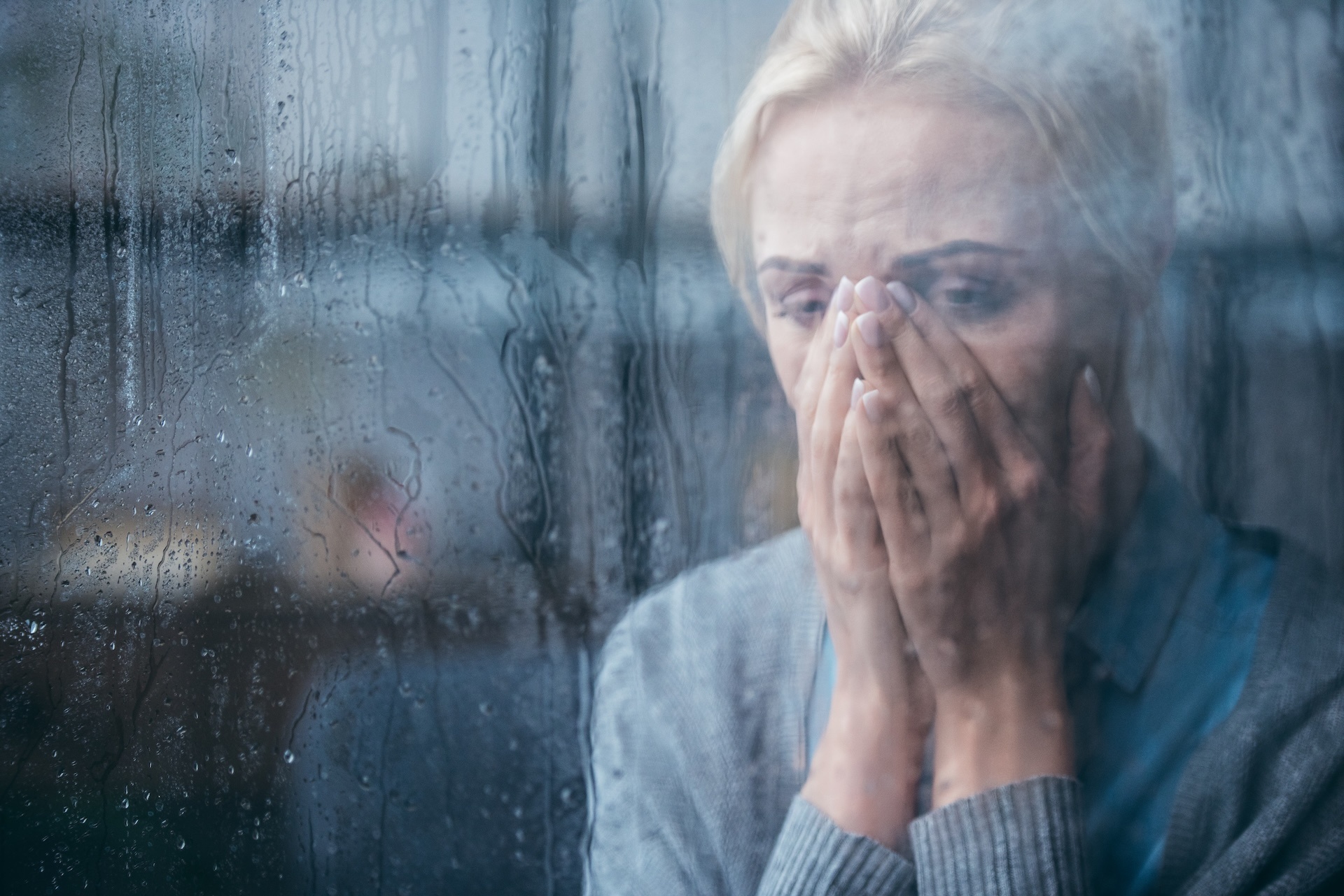 Depression and anxiety caused by alcohol addiction
