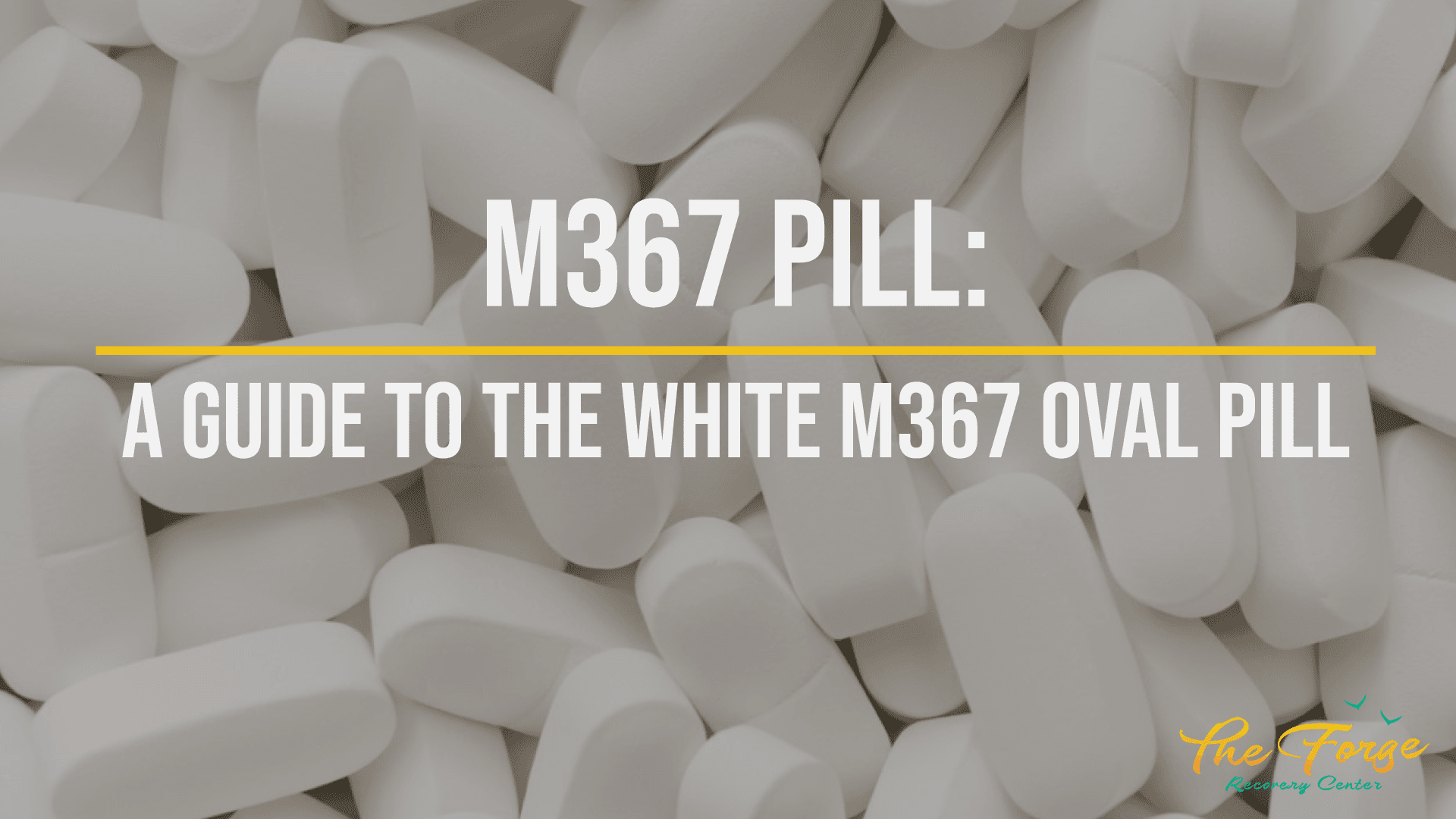 M367 Pill: What is the M367 White Pill & M367 White Oval Pill?